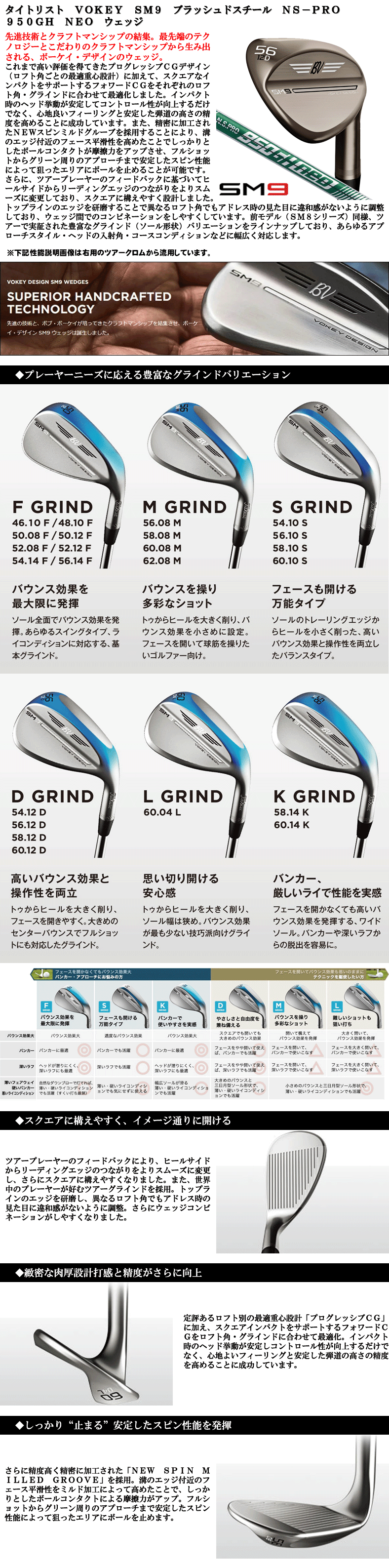 ☆ポイント10倍☆【即日発送対応】タイトリスト VOKEY SM9 ブラッシュ