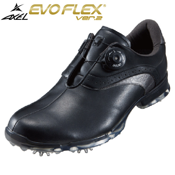 新作登場格安AXEL EVOFLEX(アクセルエヴォフレックス) ゴルフシューズ　AXGS-173030EVO 27.5cm 27.5cm