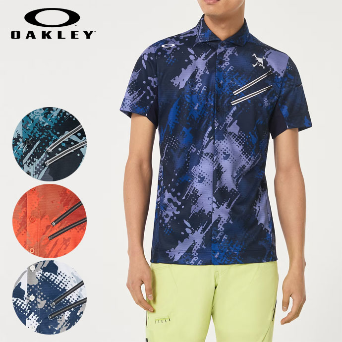 【即日発送対応】オークリー スカルノイジートーンシャツ FOA405133 メンズ ゴルフウェア