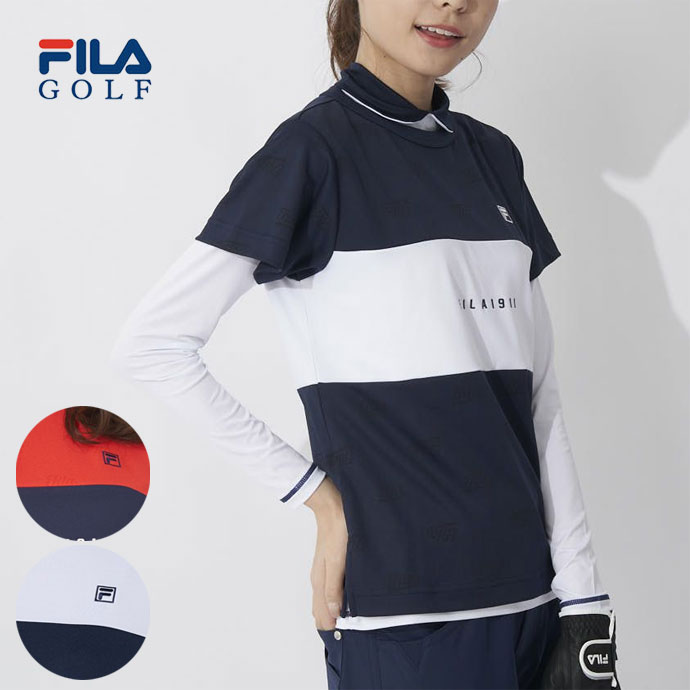 即日発送対応】【レディース／女性用】フィラ Ｔシャツ＋インナー