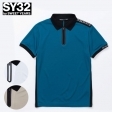 ★マークダウン★★ポイント5％獲得★【土日祝発送可】SY32 LASER ZIP UP POLO SYG-24S28 ...