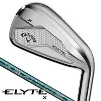 キャロウェイ ELYTE (エリート) X アイアン 単品 (#5/AW/GW/SW) ベンタス グリーン 50 for Callaway 右利き用【新製品クーポン対象】【ポイント10％獲得】