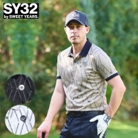 ★マークダウン★【土日祝発送可】SY32 QD GRAPHIC POLO SYG-24S18 半袖シャツ