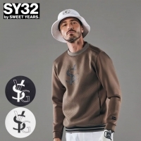 ★unisize対応★★ポイント10％獲得★【土日祝発送可】SY32 PUNCHINGCREWNECKSWEAT 24A008  セーター