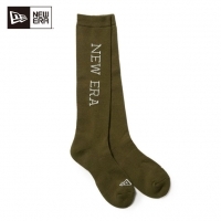 ★クーポン対象★★ポイント10％獲得★【土日祝発送可】【レディース/女性用】ニューエラ GFW LOGO HIGH SOCKS OLV 14326190  ソックス