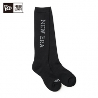 ★クーポン対象★★ポイント10％獲得★【土日祝発送可】【レディース/女性用】ニューエラ GFW LOGO HIGH SOCKS BLK 14326192  ソックス