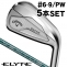 キャロウェイ ELYTE (エリート) アイアン 5本セット (#6/#7/#8/#9/PW) ベンタス グリーン 50 for Callaway 右利き用【新製品クーポン対象】【ポイント10％獲得】