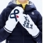 【即日発送対応】レディース アンパスィ AFF8803 防寒用ミトン手袋 両手着用 女性用