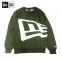 ★unisize対応★★ポイント10％獲得★【土日祝発送可】ニューエラ GF KNIT SWEATER NE FLAG OLV 14326430  セーター