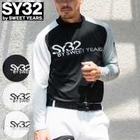 ★ポイント10倍★【即日発送対応】SY32 ストレッチモックネックシャツ SYG23A11